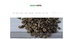 Desktop Screenshot of greenrawcoffee.com